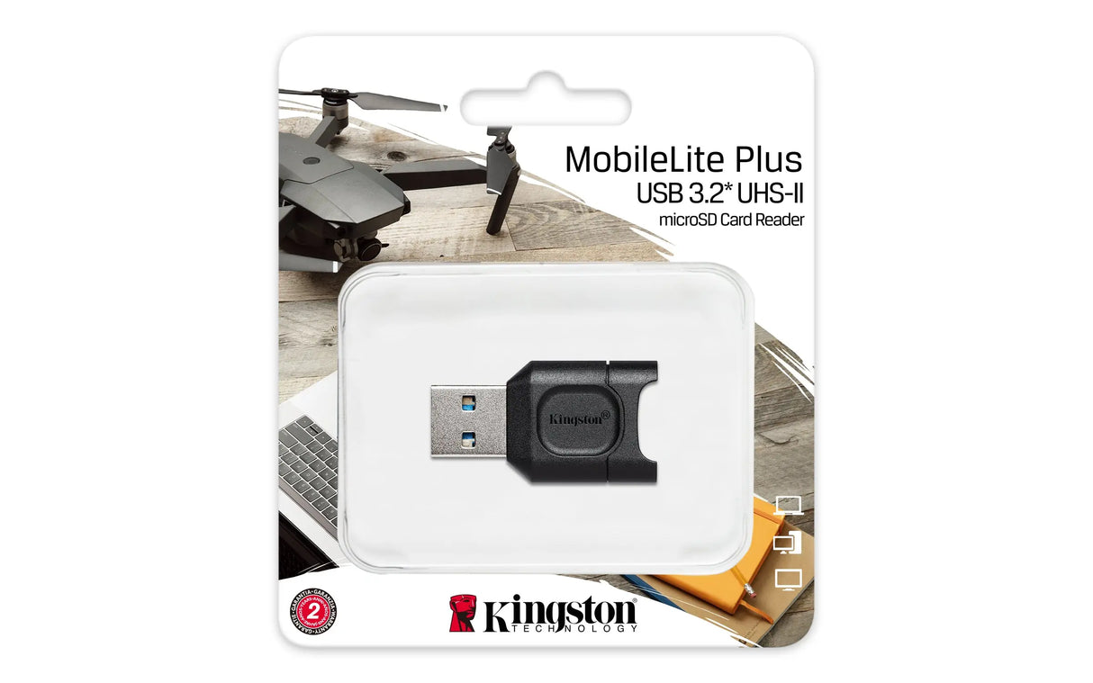 KINGSTON Kingston Technology MobileLite Plus card reader USB 3.2 Gen 1 (3.1 Gen 1) Type-A Black - MLPM