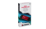 KINGSTON Solid State Drive Kingston Technology 1TB Dual USB-A/C Portable SSD, Up to 1050MB/s USB 3.2 Gen 2 - SPSD/1TB