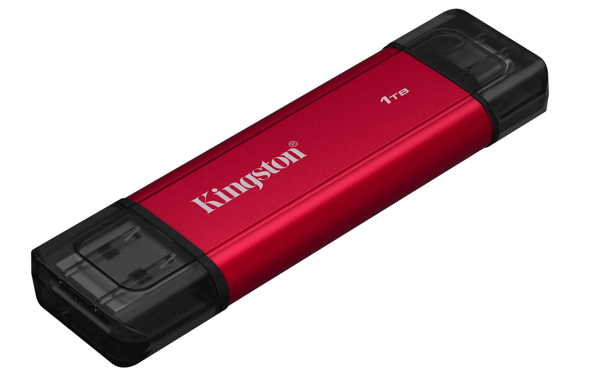 KINGSTON Solid State Drive Kingston Technology 1TB Dual USB-A/C Portable SSD, Up to 1050MB/s USB 3.2 Gen 2 - SPSD/1TB
