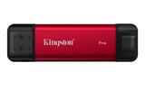 KINGSTON Solid State Drive Kingston Technology 1TB Dual USB-A/C Portable SSD, Up to 1050MB/s USB 3.2 Gen 2 - SPSD/1TB