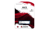 KINGSTON Solid State Drive Kingston Technology 4000G NV3 M.2 2280 NVMe SSD - SNV3S/4000G