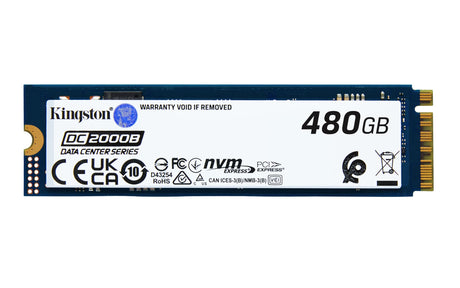 KINGSTON Solid State Drive Kingston Technology 480G DC2000B PCIe 4.0 M.2 2280 Enterprise SSD - SEDC2000BM8/480G