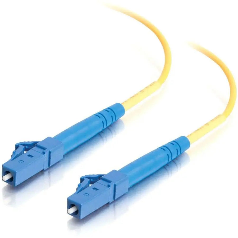 LEGRAND C2G-1m LC-LC 9/125 OS1 Simplex Singlemode PVC Fiber Optic Cable - Yellow - 1m LC-LC 9/125 Simplex Single Mode OS2 Fiber Cable - Yellow - 3ft - 37103