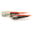 LEGRAND C2G-1m SC-ST 62.5/125 OM1 Duplex Multimode PVC Fiber Optic Cable - Orange - Fiber Optic for Network Device - SC Male - ST Male - 62.5/125 - Duplex Multimode - OM1 - 1m - Orange - 09128