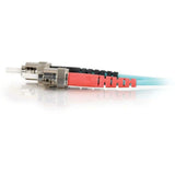 C2G-1m ST-ST 10Gb 50/125 OM3 Duplex Multimode PVC Fiber Optic Cable - Aqua - Fiber Optic for Network Device - ST Male - ST Male - 10Gb - 50/125 - Duplex Multimode - OM3 - 10GBase-SR, 10GBase-LRM - 1m ...  - 36101 LEGRAND