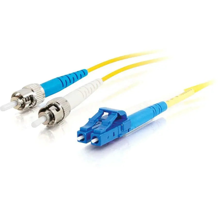 LEGRAND C2G-2m LC-ST 9/125 OS1 Simplex Singlemode PVC Fiber Optic Cable - Yellow - 2m LC-ST 9/125 Simplex Single Mode OS2 Fiber Cable - Yellow - 6ft - 37114