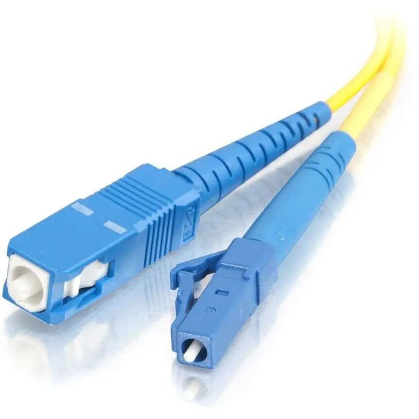 LEGRAND C2G-3m LC-SC 9/125 OS1 Simplex Singlemode PVC Fiber Optic Cable - Yellow - 3m LC-SC 9/125 Simplex Single Mode OS2 Fiber Cable - Yellow - 10ft - 37110