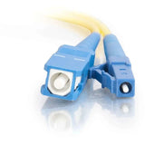 LEGRAND C2G-3m LC-SC 9/125 OS1 Simplex Singlemode PVC Fiber Optic Cable - Yellow - 3m LC-SC 9/125 Simplex Single Mode OS2 Fiber Cable - Yellow - 10ft - 37110