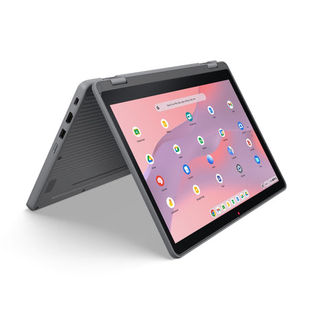 LENOVO Chromebooks Lenovo Chrome 500e 2in1 G5 M89 MediaTek Kompanio 540 Chromebook 31 cm (12.2") Touchscreen WUXGA 8 GB 64 GB UFS Wi-Fi 6E (802.11ax) ChromeOS Grey - 83TA0004US