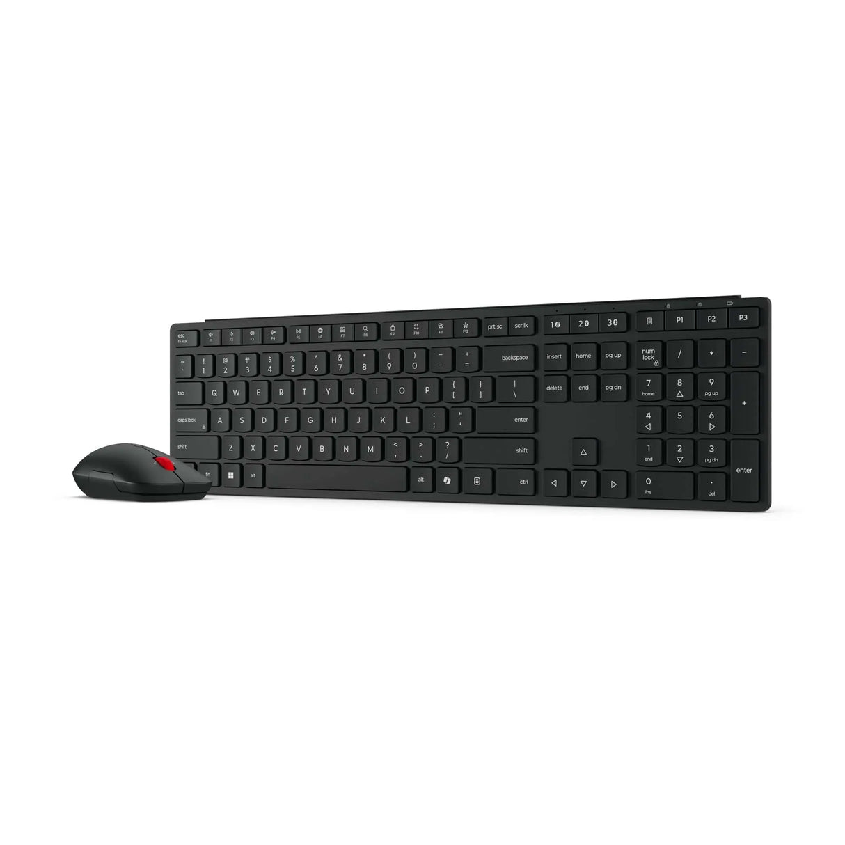 LENOVO Computers and Laptops/Parts and Accessories Lenovo 4X31S04810 keyboard Mouse included Office RF Wireless + Bluetooth US English Black - 4X31S04810