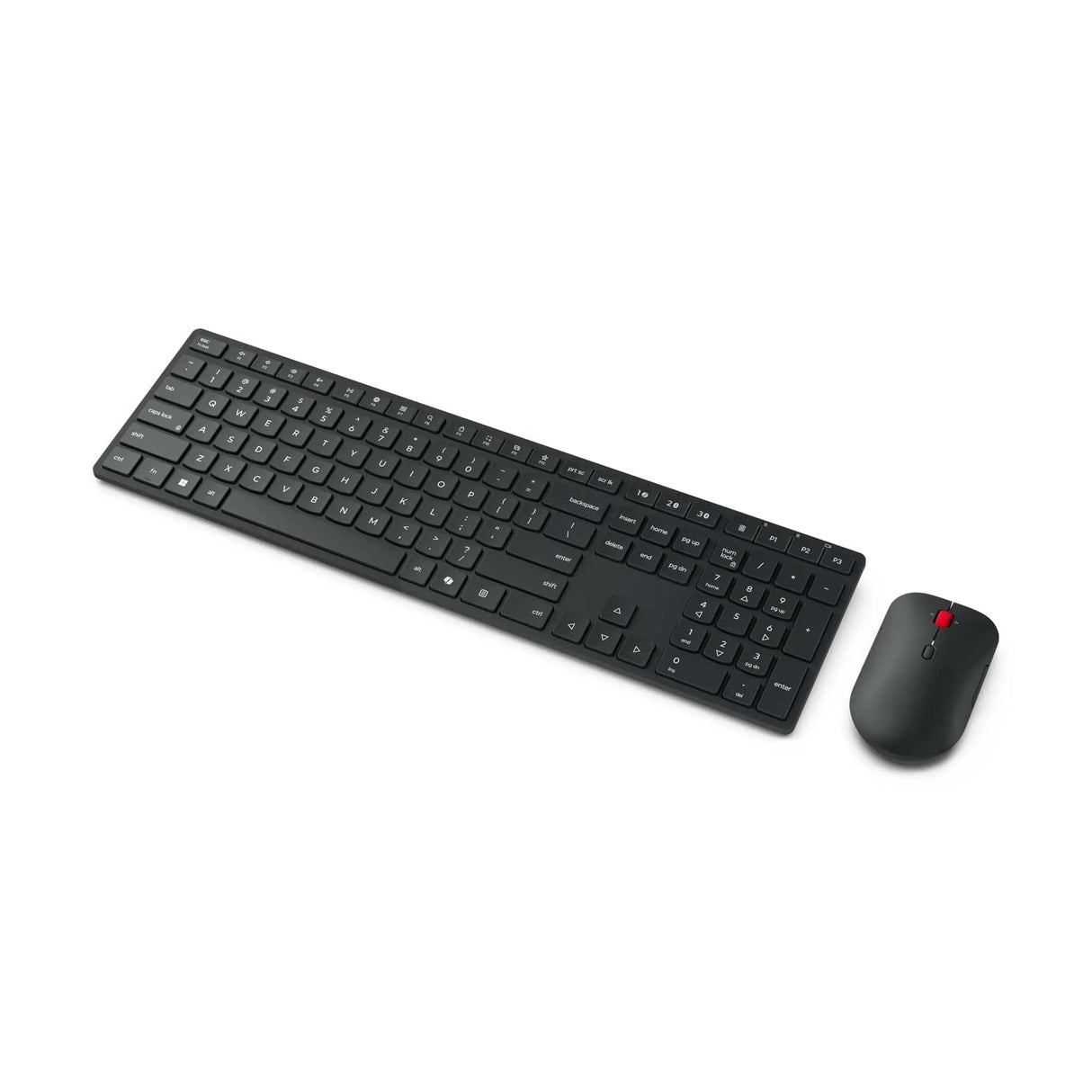 LENOVO Computers and Laptops/Parts and Accessories Lenovo 4X31S04810 keyboard Mouse included Office RF Wireless + Bluetooth US English Black - 4X31S04810