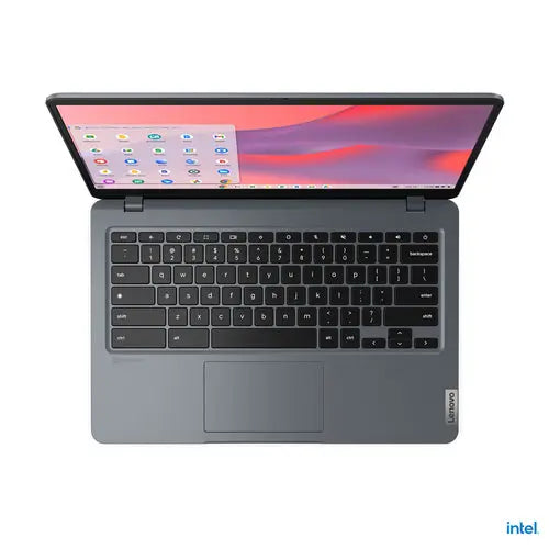 LENOVO Lenovo 14e Chromebook 35.6 cm (14") Touchscreen Full HD Intel® N N100 4 GB LPDDR5-SDRAM 32 GB eMMC Wi-Fi 6E (802.11ax) ChromeOS Grey - 82W6000AUS