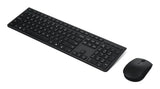 LENOVO Lenovo 4X31R64316 keyboard Mouse included Office RF Wireless + Bluetooth QWERTY US English Grey - 4X31R64316