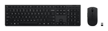 LENOVO Lenovo 4X31R64316 keyboard Mouse included Office RF Wireless + Bluetooth QWERTY US English Grey - 4X31R64316