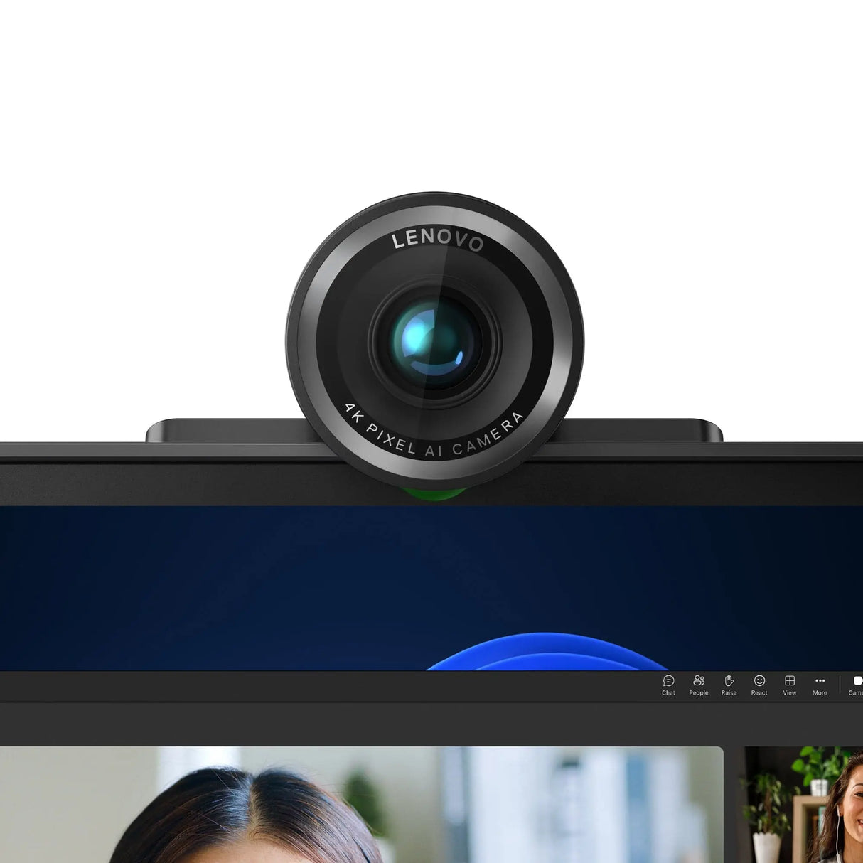 LENOVO Lenovo 4XC1Q25246 webcam 8 MP 1920 x 1080 pixels USB-C Black - 4XC1Q25246