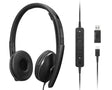 LENOVO Lenovo 4XD1M45627 headphones/headset Wired Head-band USB Type-C Black - 4XD1M45627