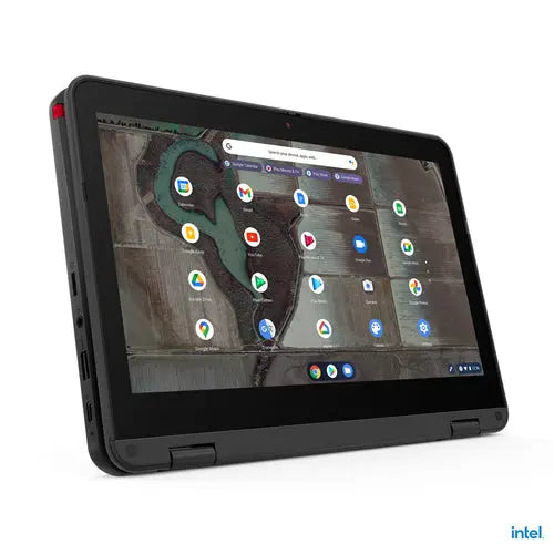 LENOVO Lenovo 500e Chromebook 29.5 cm (11.6") Touchscreen HD Intel® Celeron® N N4500 4 GB LPDDR4x-SDRAM 32 GB eMMC Wi-Fi 6 (802.11ax) ChromeOS Grey - 82JB003XUS