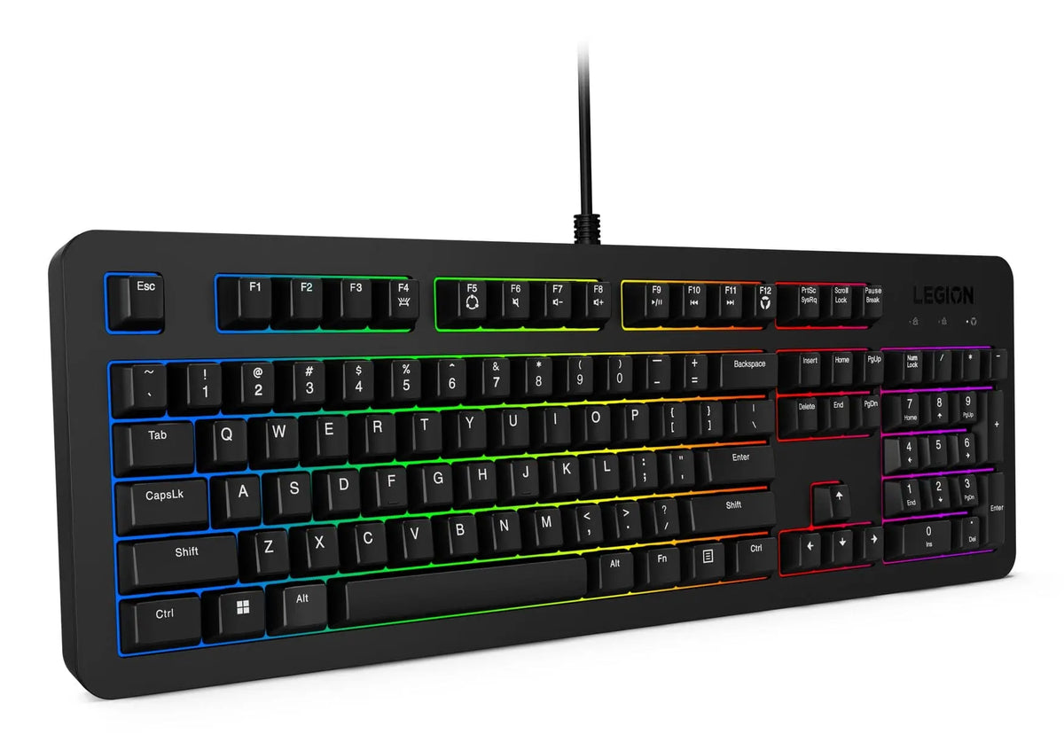 LENOVO Lenovo GX31N91913 keyboard Mouse included Gaming USB US English Black - GX31N91913