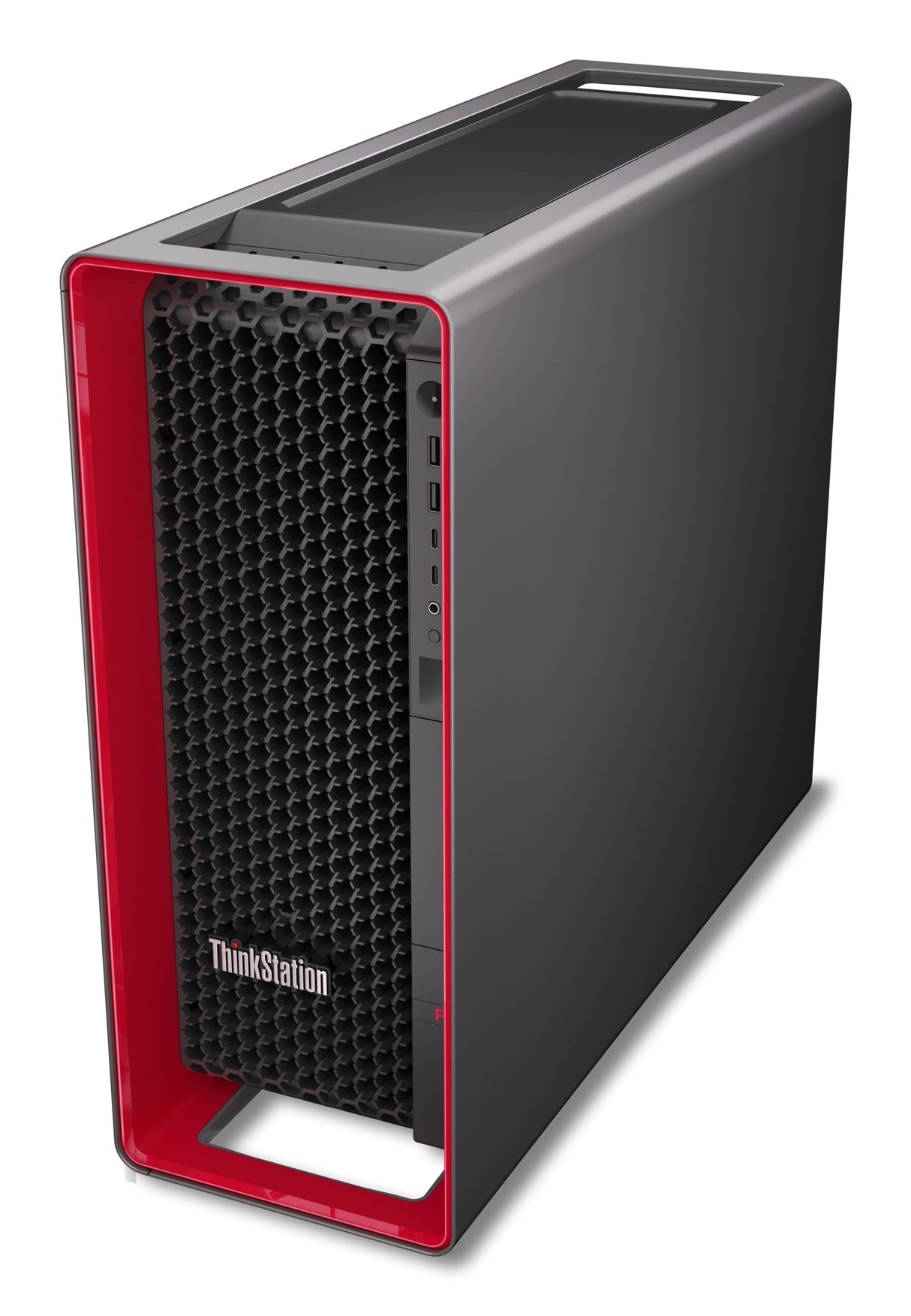 LENOVO Lenovo ThinkStation P8 AMD Ryzen Threadripper PRO 7945WX 64 GB DDR5-SDRAM 2 TB SSD NVIDIA T1000 Windows 11 Pro Tower Workstation Black - 30HH002XUS
