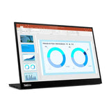 LENOVO Monitors and Displays/Small Format Display/LCD Monitor Lenovo ThinkVision M14d 35.6 cm (14") 2240 x 1400 pixels 2.2K LED Black - 63AAUAR6US