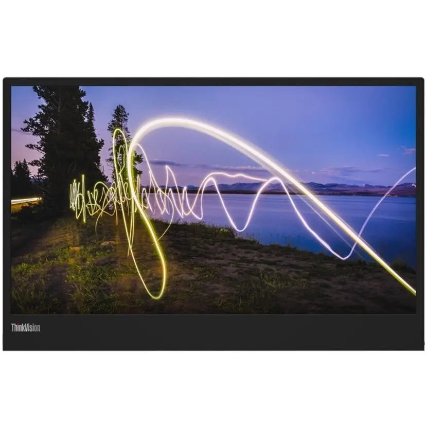 LENOVO Monitors and Displays/Small Format Display/LCD Monitor Lenovo ThinkVision M15 39.6 cm (15.6") 1920 x 1080 pixels Full HD LED Black - 62CAUAR1US
