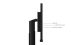 LENOVO Monitors and Displays/Small Format Display/LCD Monitor Lenovo ThinkVision P27u-20 68.6 cm (27") 3840 x 2160 pixels 4K Ultra HD LED Black - 62CBRAR6US