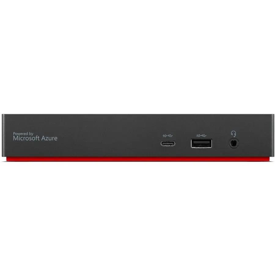 LENOVO Printers/Printer Accessories Lenovo 40B20135US notebook dock/port replicator Wired USB 3.2 Gen 1 (3.1 Gen 1) Type-A + Type-C Blac - 40B20135US