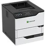 LEXMARK Lexmark MS820e MS822de Desktop Laser Printer - Monochrome - 55 ppm Mono - 1200 x 1200 dpi Print - Automatic Duplex Print - 650 Sheets Input - Ethernet - 250000 Pages Duty Cycle - 50G0110