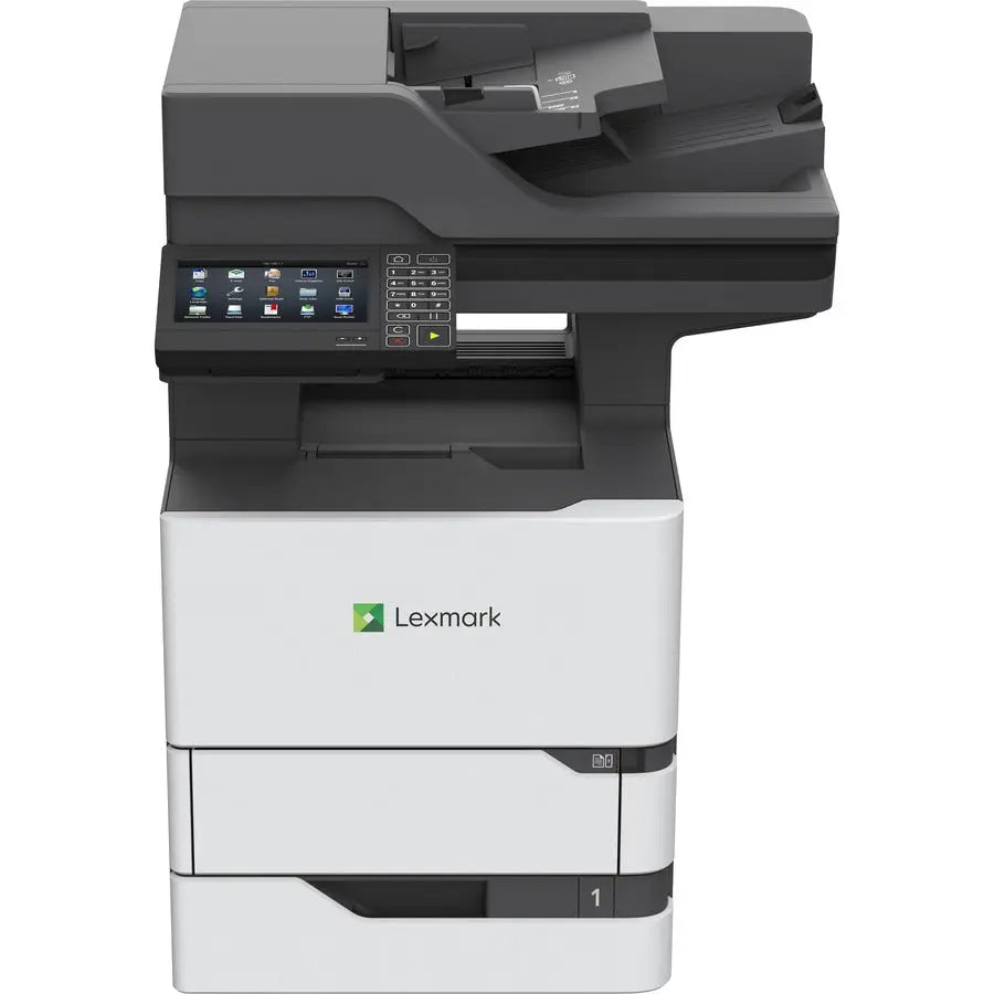 LEXMARK Lexmark MX720 MX722adhe Laser Multifunction Printer-Monochrome-Copier/Fax/Scanner-70 ppm Mono Print-1200x1200 Print-Automatic Duplex Print-350000 Pages Monthly-650 sheets Input-Color Scanner-600 Optic...  - 25B0001