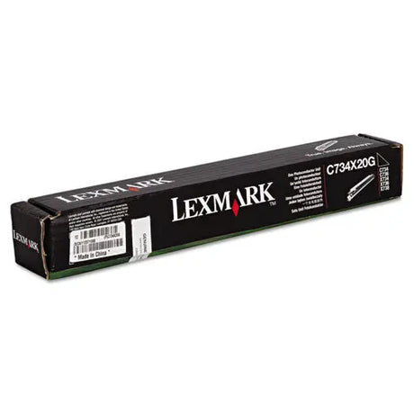 LEXMARK LEXMARK  Photoconductor Kit, 20,000 Page-Yield, Black - C734X20G