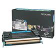 LEXMARK LEXMARK  Return Program High-Yield Toner, 10,000 Page-Yield, Cyan - C748H1CG