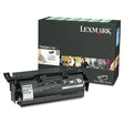 LEXMARK LEXMARK  Return Program High-Yield Toner, 25,000 Page-Yield, Black - T650H11A