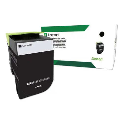 LEXMARK LEXMARK  Return Program High-Yield Toner, 4,000 Page-Yield, Black - 80C1HK0