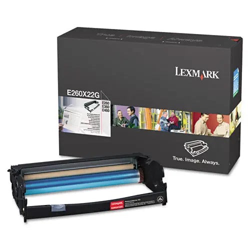 LEXMARK LEXMARK  Return Program Photoconductor Unit, 30,000 Page-Yield, Black - E260X22G