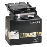 LEXMARK LEXMARK  Return Program Toner, 6,000 Page-Yield, Black - 64015SA