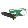 LEXMARK LEXMARK  Return Program Unison Extra High-Yield Toner, 22,000 Page-Yield, Yellow - 72K1XY0