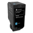 LEXMARK LEXMARK  Return Program Unison Toner, 3,000 Page-Yield, Cyan - 74C10C0