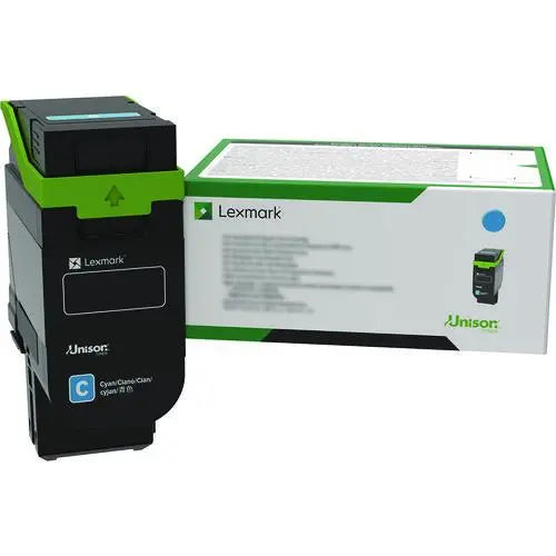 LEXMARK LEXMARK  Toner, 8,800 Page-Yield, Cyan - 75M1HC0