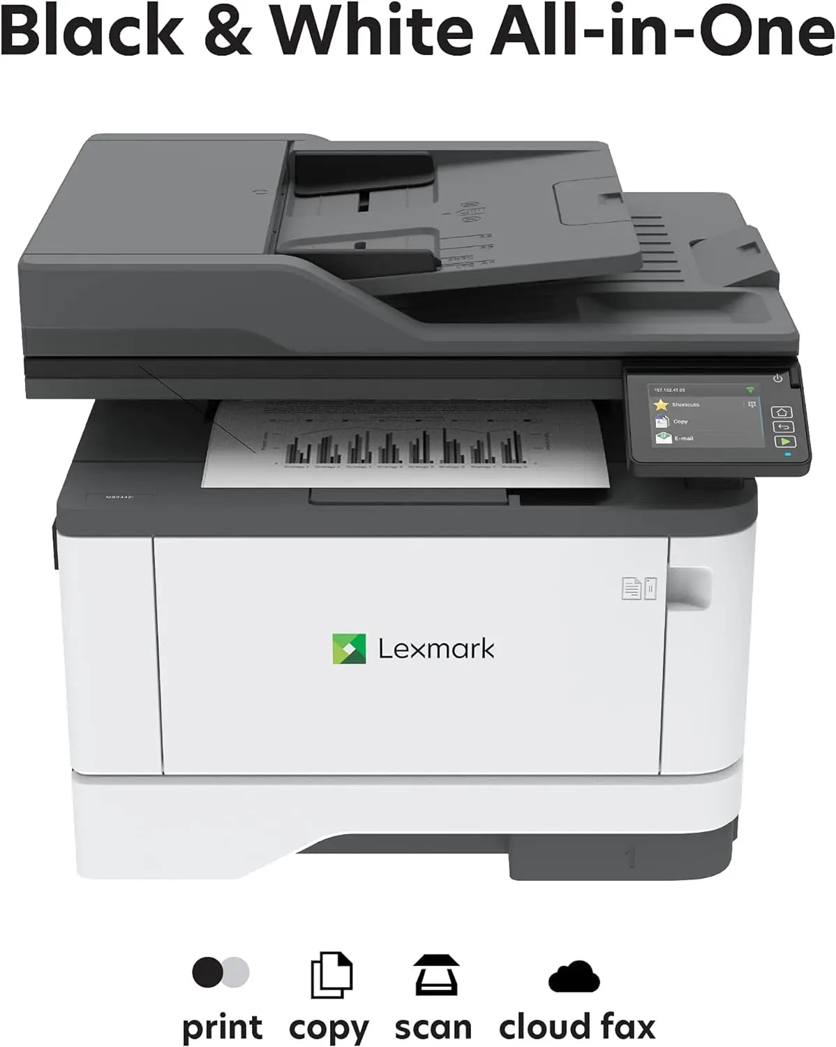 LEXMARK Printers/Laser Printers/Monochrome Multifunction Lexmark MX431adw Multifunction Monochrome Laser Printer 29S0500