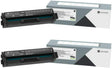 LEXMARK Printers/Printer Ink and Toners Lexmark 20N10K0 Black Return Program Toner Cartridge 2-Pack for CS331, CX331