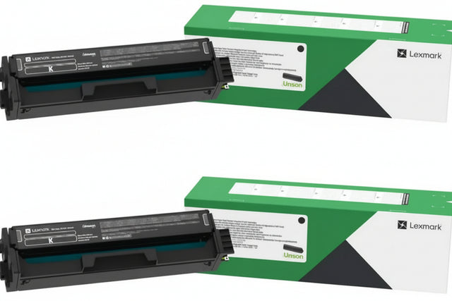 Lexmark 20N1HK0 Black High Yield Return Program Toner Cartridge 2-Pack for CS331, CX331 LEXMARK