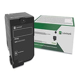 LEXMARK Printers/Printer Ink and Toners Lexmark Black Toner Cartridge Return Program, TAA Compliant - 74C00KG
