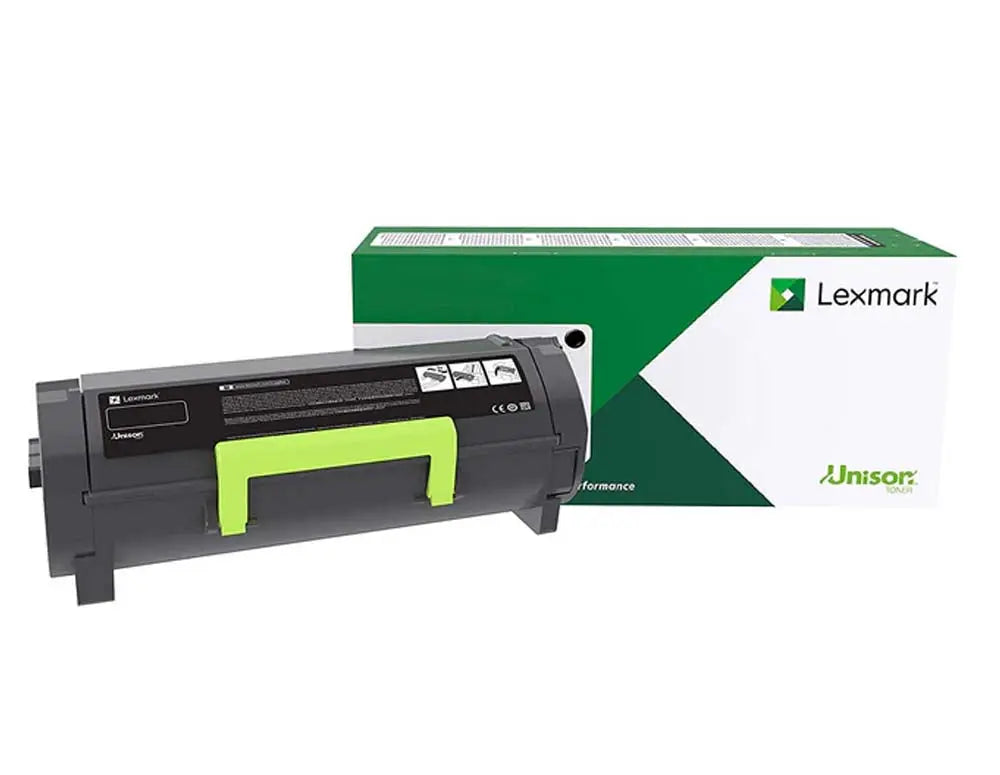 LEXMARK Printers/Printer Ink and Toners Lexmark Black Toner Cartridge Return Program Yield 6,000 Pages - 56F000G