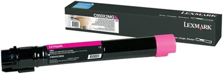 LEXMARK Printers/Printer Ink and Toners Lexmark C/X950, X952, X954 Magenta Toner Cartridge - C950X2MG
