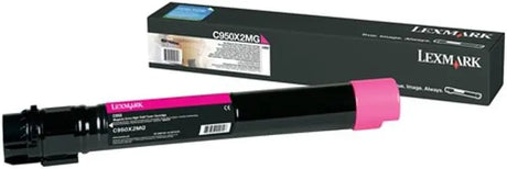 LEXMARK Printers/Printer Ink and Toners Lexmark C/X950, X952, X954 Magenta Toner Cartridge - C950X2MG