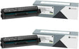 Lexmark C320010 Black Toner Cartridge 2-Pack for C3224, MC3224, BND02218 LEXMARK