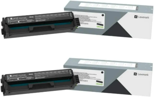 Lexmark C320010 Black Toner Cartridge 2-Pack for C3224, MC3224, BND02218 LEXMARK
