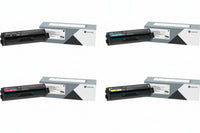 Lexmark C320010, C320020, C320030, C320040 CMYK 4-Color Toner Cartridge Set for C3224, MC3224, BND02219