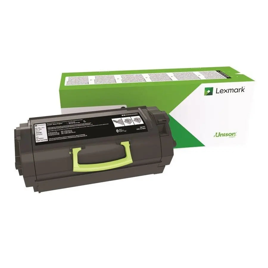 LEXMARK Printers/Printer Ink and Toners Lexmark Corporate Black Toner Cartridge Ultra High Yield 55,000 Pages 58D1U0E