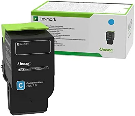LEXMARK Printers/Printer Ink and Toners Lexmark Corporate Cyan Toner Cartridge Ultra High Yield 7,000 Pages 78C1UCE